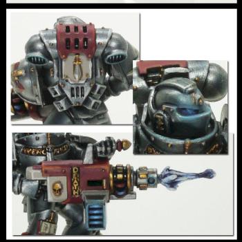 Grey Knight - Strike squad (Psycannon) by iotaomicron