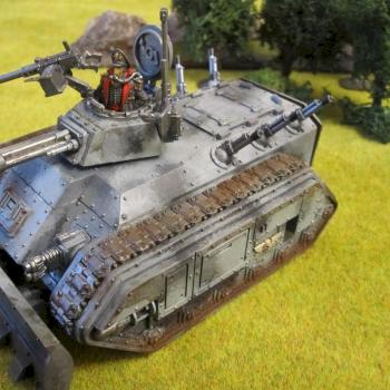 Death Korps of Krieg Chimera by RavensNestPainting