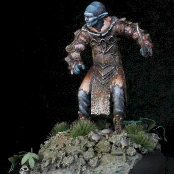 54mm LotR Orc Snaga by Tuffskull MKII
