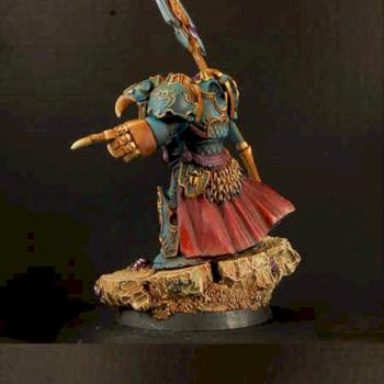 28mm Egyptian SF Warrior by rene