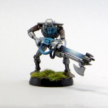 Necron Warrior by kuzao