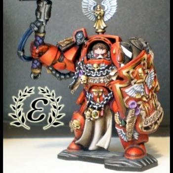 Sargeant Guideon, of the Blood Angels - NMM by 1_Epsilon_1