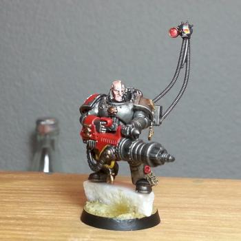 Grey Knight Techmarine (Conversion Beamer) by LegionofOne