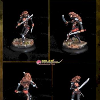 Lola darkslip,Female Thief by belminiart