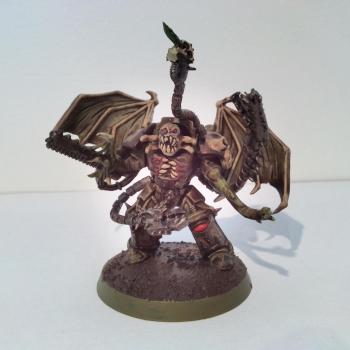 Nurgle Chaos Sorcerer in Terminator Armour by Nurgle Command