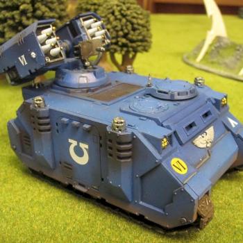 Ultramarines Whirlwind by RavensNestPainting