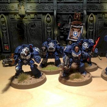 Ultramarines Tactical Terminators by Nezulius