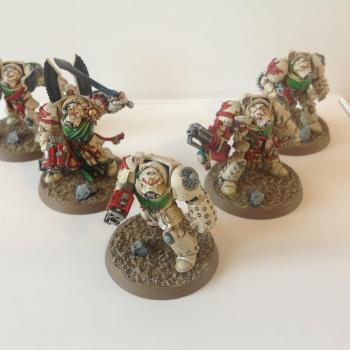 Deathwing Terminators Squad / Escouade de Terminators Deathwing by Wagrame & Figruine