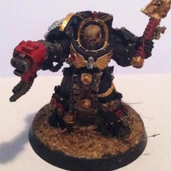chaplain in terminator armor by EvilPiggiegaming