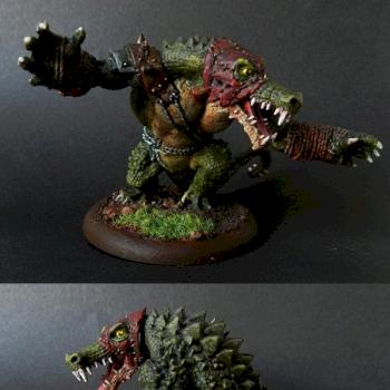 Blackhide Wrastler - Hordes minion warbeast by szym