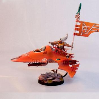 Farseer on Jetbike by TitaniumSpork