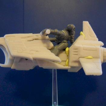 W.I.P. - Light jetbike class Honorius by PikazooCZ