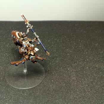 Zahr Taan Farseer on Jetbike by Kir Shadowwalker