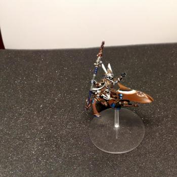 Zahr Taan Farseer on Jetbike by Kir Shadowwalker