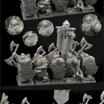 Dwarves Veterans by Scibor