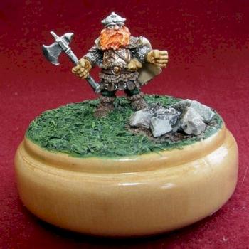 Dwarf with axe by ALN