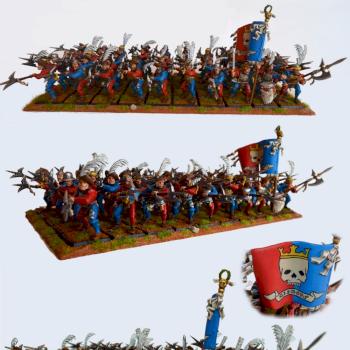 Empire state troops Altdorf halberdiers by shagai