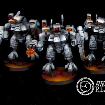 Tau XV8 Battlesuits by Awaken Realms