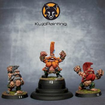 Grim IronJaw's Bloodbowl Slayer Wrecking Crew by KujoPainting
