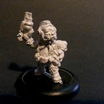 Mick - Sci-fi Dwarf Pilot by Gidran