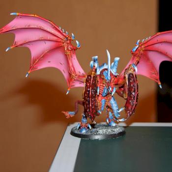 Tyranid Hive Tyrant by darkzlodey