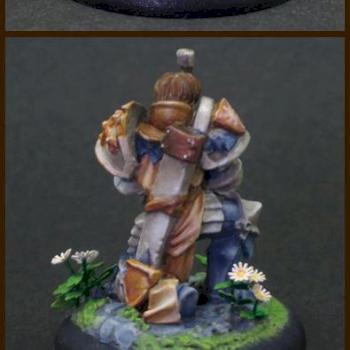 praying paladin by gessyo