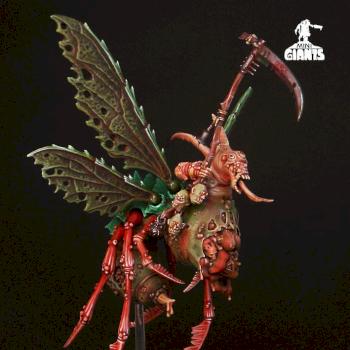 Chaos Nurgle Daemon Prince by slawek