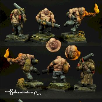 Ogres Gunners by Scibor