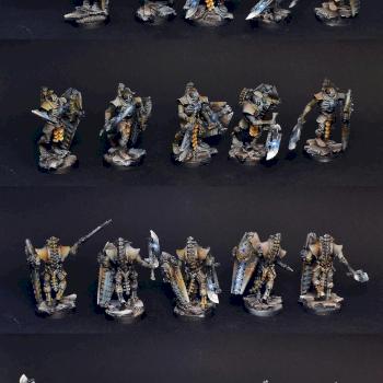 Necron lychguard by Wermilion