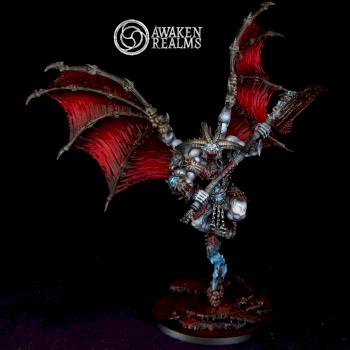 Chaos Daemons Bloodthirster of Khorne by Awaken Realms