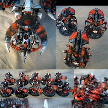 Necron army (other view) by khaine974.2 (comission)