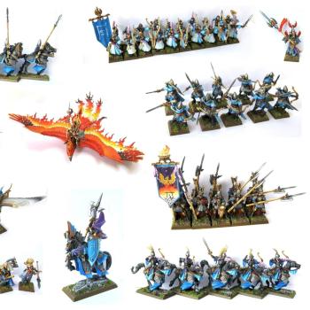 High Elves Phoenix Warhost by vermin`