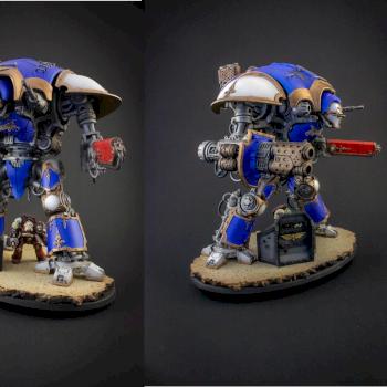 Big Blue - Imperial Knight Errant by Philbo