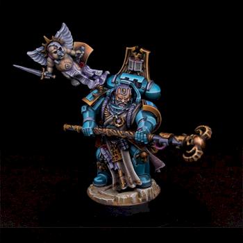 Ultramarines Librarian by Anton Pryakhin