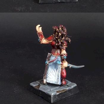 High elf swordwoman by Loki_Arkaniel