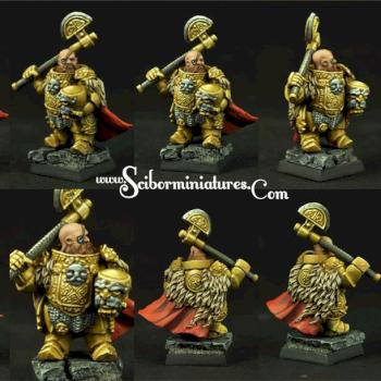 Dwarf Warrior by Scibor