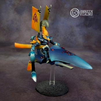 Eldar Alatoic Jetbike Autarch by Awaken Realms
