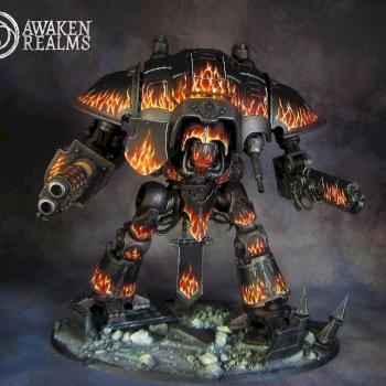Imperial Knight Fire Legion of the Damned by Awaken Realms