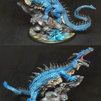 Frost Dragon by Hairy Painter