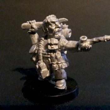 Howrith - Sci-fi Dwarf Engineer by Gidran