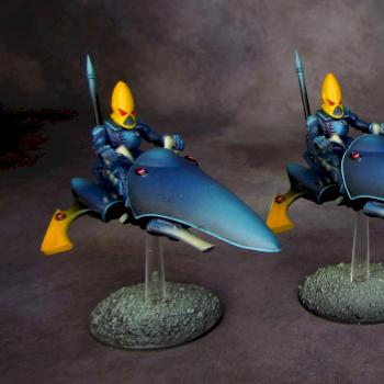 Eldar Alatoic Jetbikes by Awaken Realms
