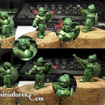 Dwarven Girls - work in progress by Scibor