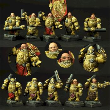 Dwarves Cannoneers by Scibor