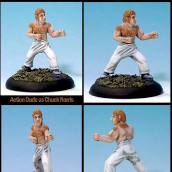 Chuck Norris from Return of the Dragon - Action Dude by xredmenacex