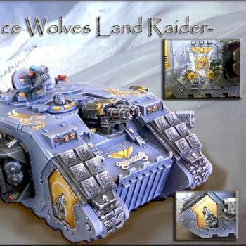 Land Raider Redentor by gothicarmy
