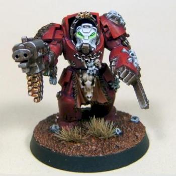 Red Space Wolves Terminator 2 by andee