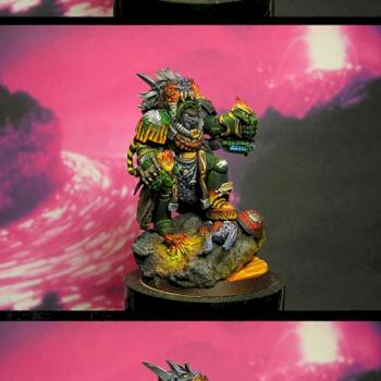 Tu'shan, Chapter master of Salamanders (NMM) by hsh521