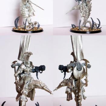 Slaanesh Lord on Deamon Steed by Slushosaur