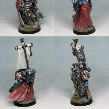 Ultramarine Captain Sicarius by winterdyne