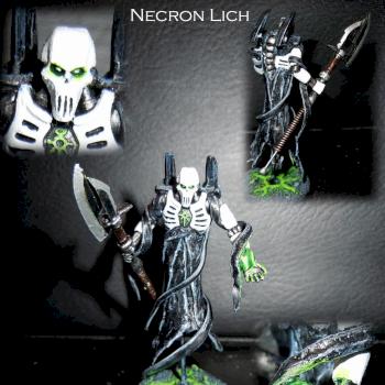 Necron Lich by Yiggysaw